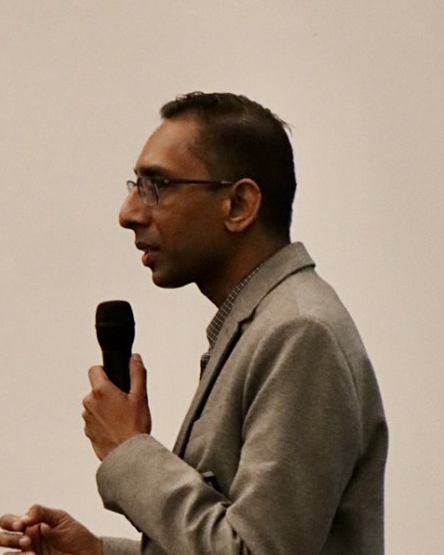 Gary Gopinathan speaking